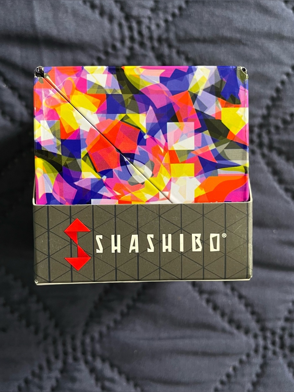 Fun In Motion Toys Shashibo fidget cube "Confetti" Create 70+ Shapes. NIB
